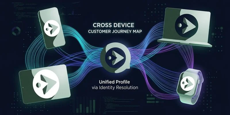 Cross-device customer journey across phone tablet and desktop